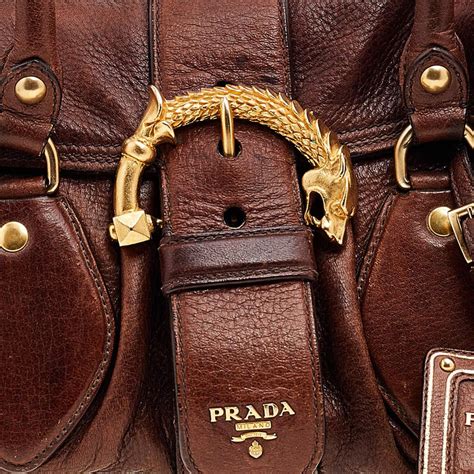 prada dragon buckle bag|Why the Prada Buckle Is the It.